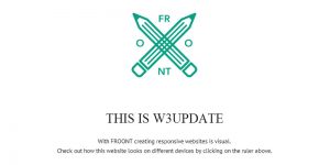 Froont is a browser based responsive web prototype tool