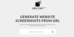 URL-CAP: Create responsive website screenshots from web address