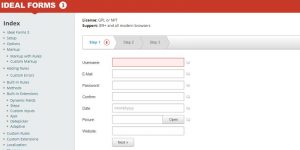 Ideal Form V3: An ultimate framework to build responsive HTML5 forms