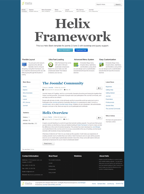 helix-framework-template