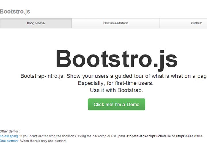 bootstrap web page guide