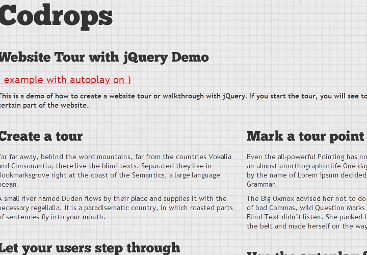 codrops website tour