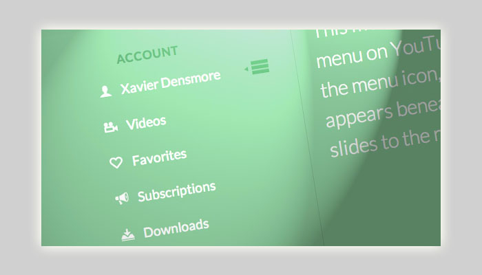 youtube-menu-effect