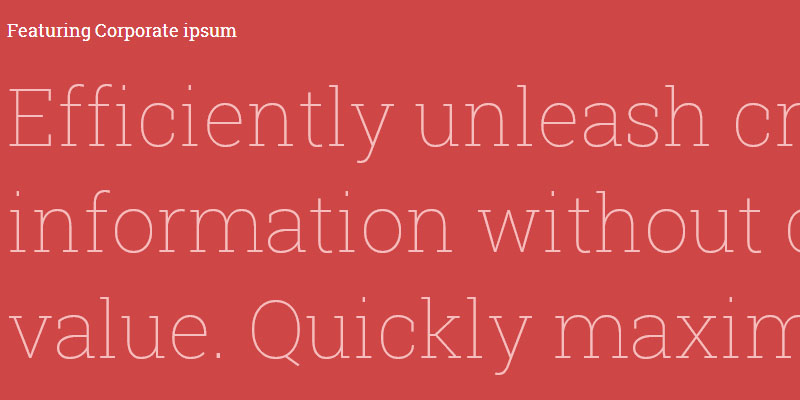 lorem lipsum sample text content