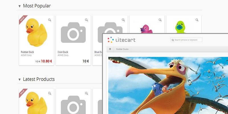 Litecart: free open source ecommerce shopping cart app