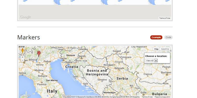 Maplace.js: An awesome jquery plugin to insert google map