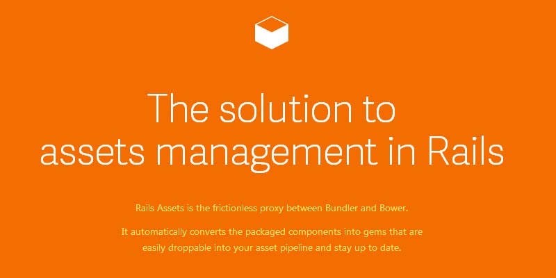 Rails Assets: Ruby on rail based assets management system
