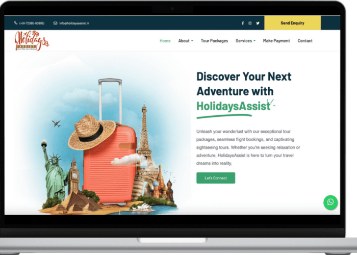 HolidaysAssist.in – A Comprehensive Holiday Management Solution